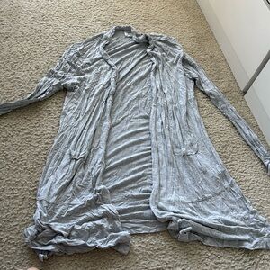 Grey cardigan
